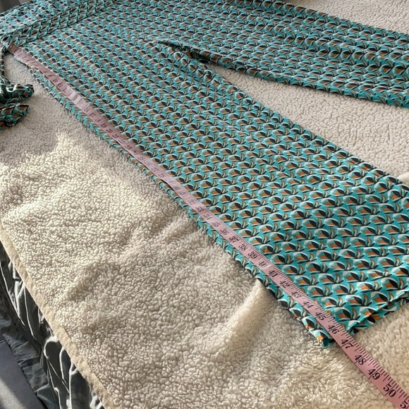 Shelby printed WAIST TIE SILK JUMPSUIT DIANE VON FURSTENBERG - Picture 11 of 12